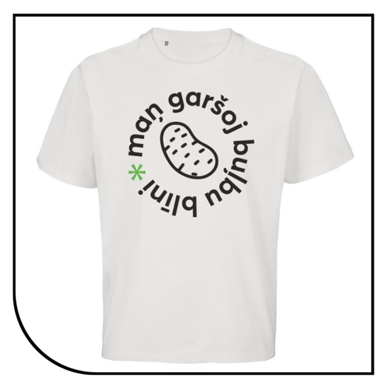 T-kraklys "Maņ garšoj buļbu blīni"