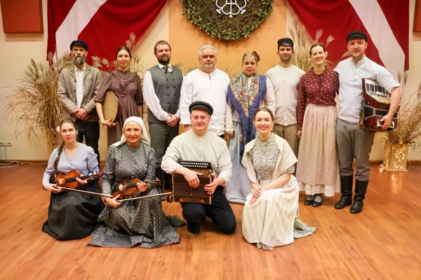 Večerinka ar folklorys kūpu "Grodi" 22.11.2025.